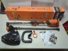 RIDGID 18V Brushless 14 in. Cordless Battery String Trimmer. Comes in open box as is shown. Appears