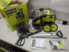 RYOBI 2000 PSI 1.2 GPM Cold Water Corded Electric Pressure Washer. Comes in open box as is shown in