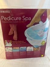 Pedicure foot spa with heat. Brand new, never used.