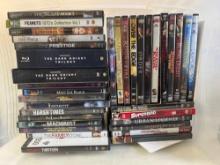 Large lot of DVDs. Storage tub included.