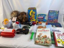 Children?s lot. Books, stuffed animals assorted toys etc