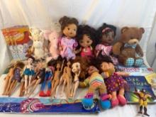 Miscellaneous toys, dolls, books, stuffed animals, etc.
