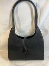 Liz Claiborne black leather purse