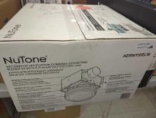 Broan-NuTone Roomside Series Decorative White 110 CFM Ceiling Humidity Sensing Bathroom Exhaust Fan