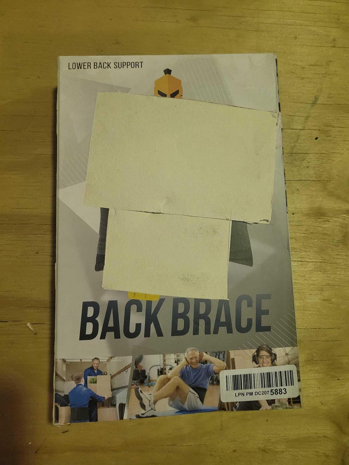 Back Brace $1 STS