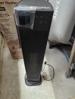 Pelonis 30 in. 1500-Watt Digital Tower Ceramic Heater, Appears to be New Retail Price Value $100