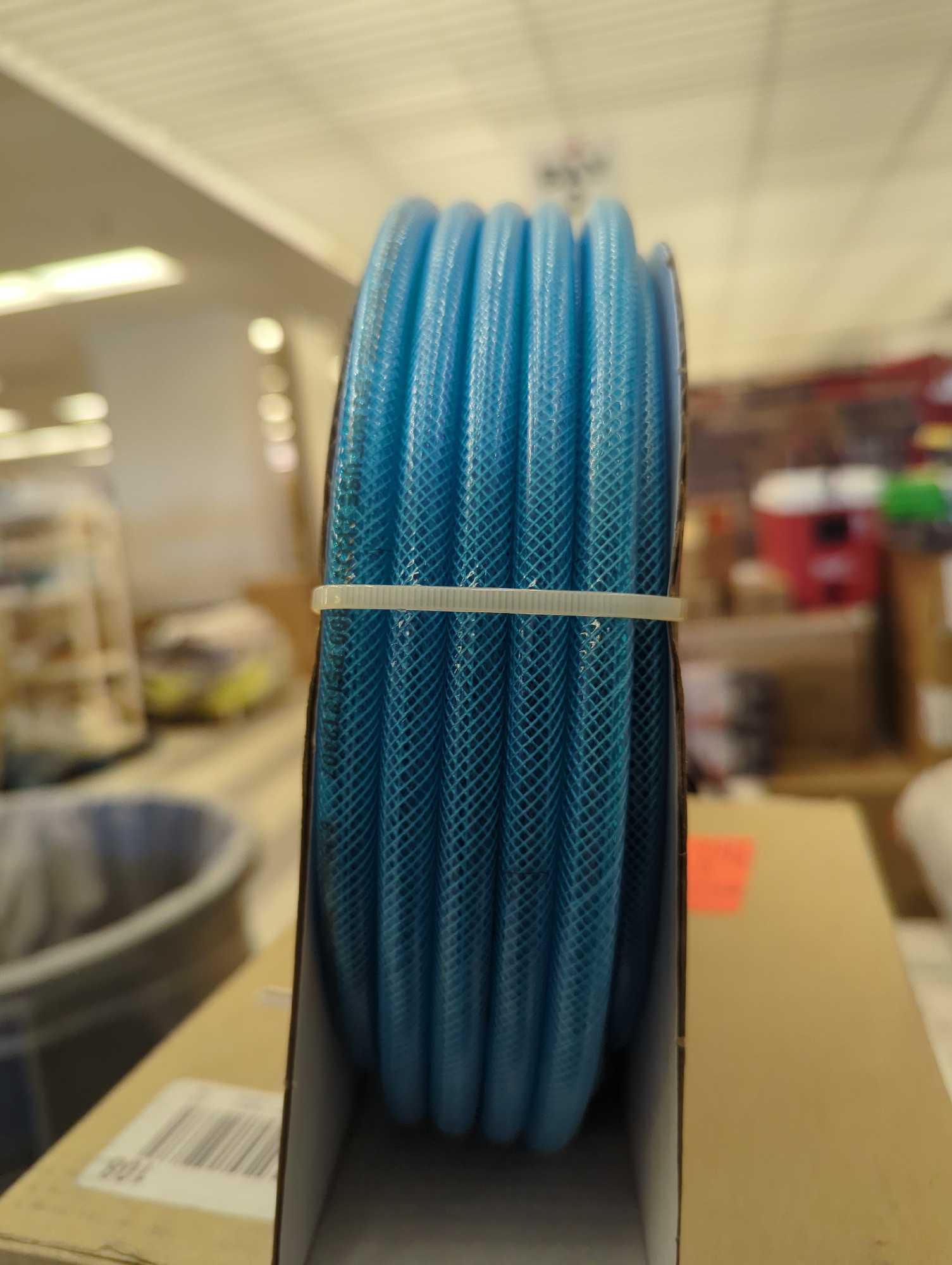 Husky 1/4 in. x 50 ft. Polyurethane Air Hose, Appears to be New in Factory Banded Package Retail