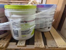 PALLET LOT, 4 BUCKETS USG Sheetrock Brand 4.5 gal. UltraLightweight Ready-Mixed Joint Compound, MSRP