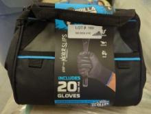 Gorilla Grip 20 Gloves Mechanic Maximum Gripping Large Grab Go Bag, Appears to be New in Factory