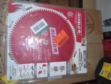 DIABLO 12in. x 96-Teeth Saw Blade for Laminates and Non-Ferrous Metals, Retail Price $80, Appears to