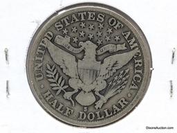 1912 S Half Dollar - Barber