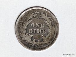 1912 D Dime - Barber