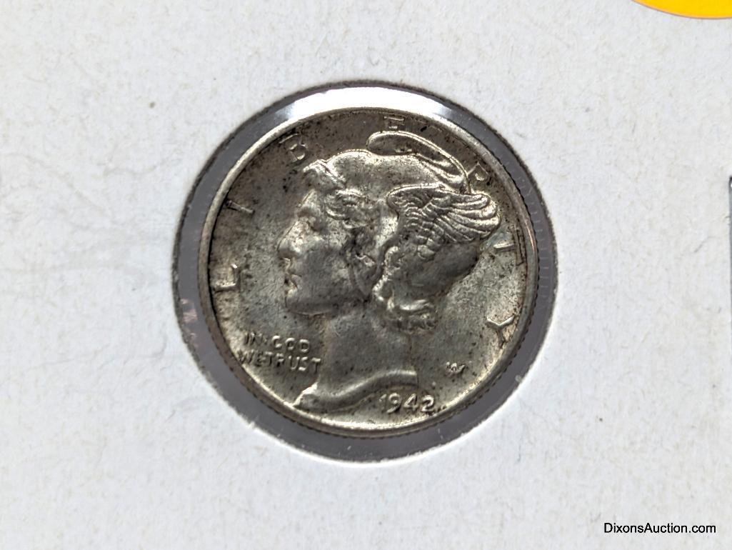 1942 D Dime - Mercury