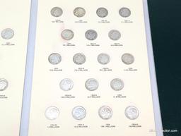 1946-1964 Dime - Roosevelt Dime Album (50 coins)