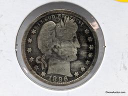 1896 Quarter - Barber