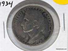 1934 Half Dollar - Daniel Boone Early Commemorative