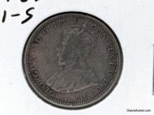 1933 Australia 1S - silver