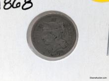 1868 Three Cents