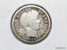 1900 Dime - Barber