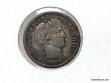 1908 Dime - Barber