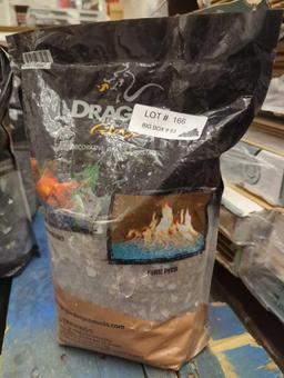 Margo Garden Products 1/4 in. 10 lb. Copper Reflective Tempered Fire Glass, SEALED BAG, MSRP 39.98