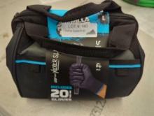 Gorilla Grip 20 Gloves Mechanic Maximum Gripping Large Grab Go Bag, Appears to be New in Factory