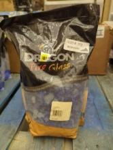 Margo Garden Products 1/4 in. 10 lb. Blue Reflective Tempered Fire Glass, SEALED BAG, MSRP 39.98