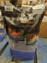 Margo Garden Products 1/4 in. 10 lb. Blue Reflective Tempered Fire Glass, SEALED BAG, MSRP 39.98