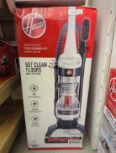 HOOVER WindTunnel Cord Rewind Pet, Bagless, Corded, Washable Filter, Upright Vacuum Cleaner for