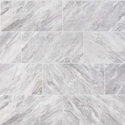 Lot of 2 Cases of Daltile Newgate Gray Marble Matte 12 in. x 24 in. Glazed Ceramic Floor and Wall