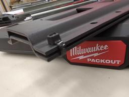 Milwaukee PACKOUT Heavy Duty Racking Kit w/ 50 Pound Capacity. Comes in open box as is shown in