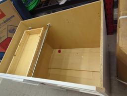Hampton Bay, Has some Stains, Avondale 36 in. W x 24 in. D x 34.5 in. H Ready to Assemble Plywood