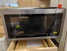 2.2 cu. ft. Countertop Microwave with Greater Capacity in Fingerprint Resistant Stainless Steel,