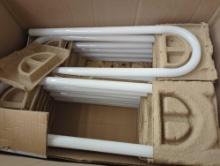 Box lot of 13 Philips 32-Watt ALTO Linear U-Bent T8 Fluorescent Tube Light Bulb, Cool White (4100K),