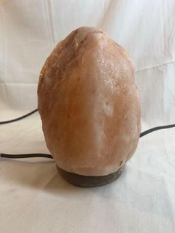 Electric salt lamp. 9 inches tall....