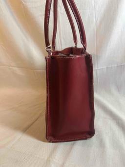 Wilson Leather Maxim red rectangle purse