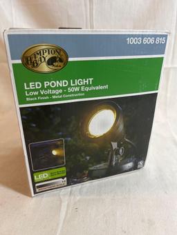 Brand new Hampton Bay LED Pond Light Low Voltage 50W in box