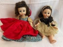 Lot of two Madame Alexander dolls