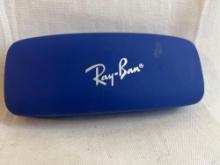 Ray Ban glasses black/blue with case