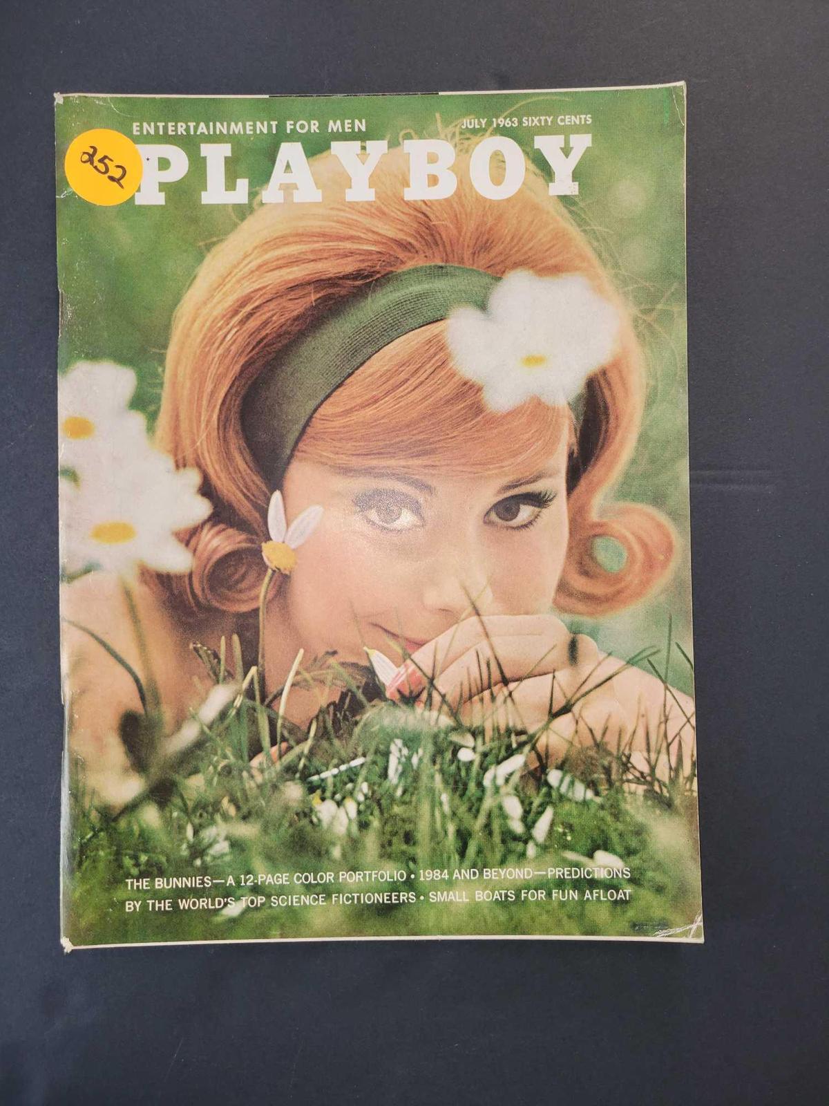 ADULTS ONLY! Vintage Playboy Mag. 1963 $1 STS