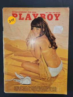 ADULTS ONLY! Vintage Playboy Mag. 1969 $1 STS