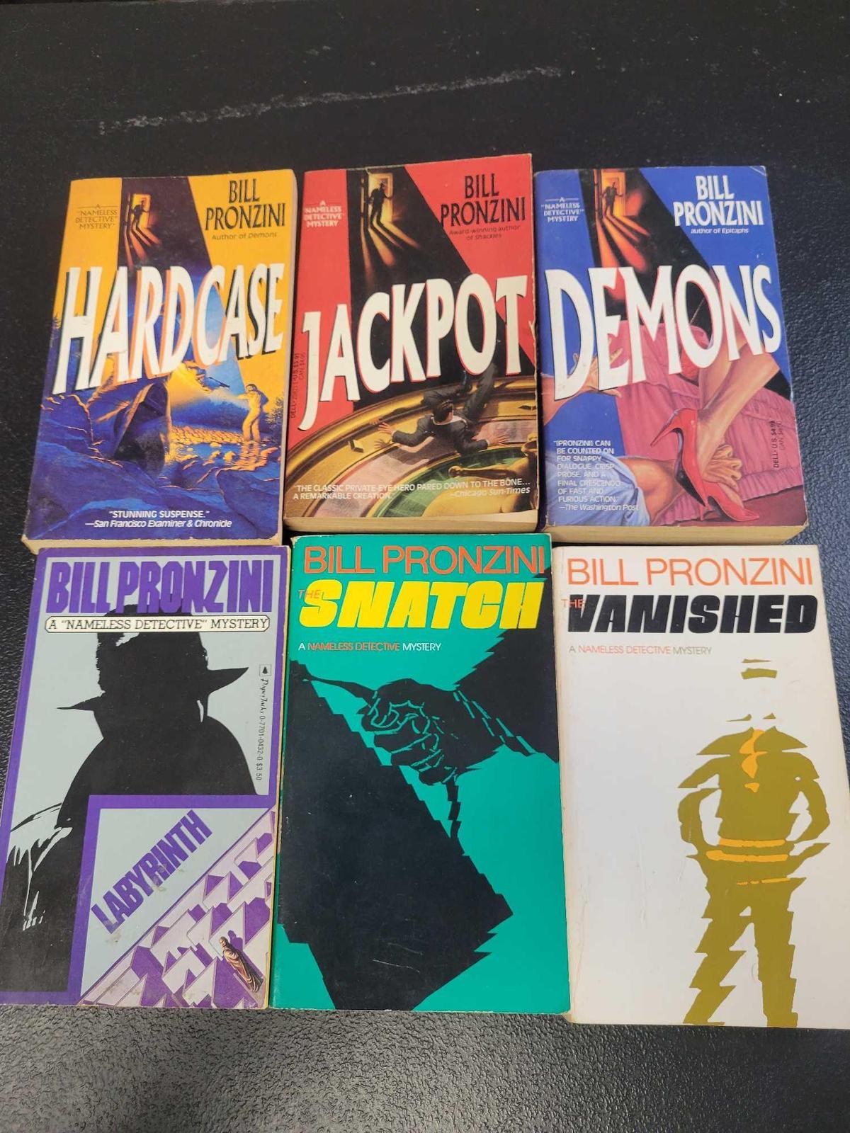 Bill Pronzini Paperback Books $2 STS