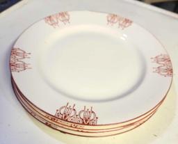 Vintage Dinner Plate Set $2 STS