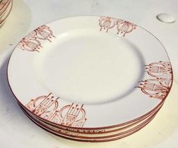 Vintage Dinner Plate Set $2 STS