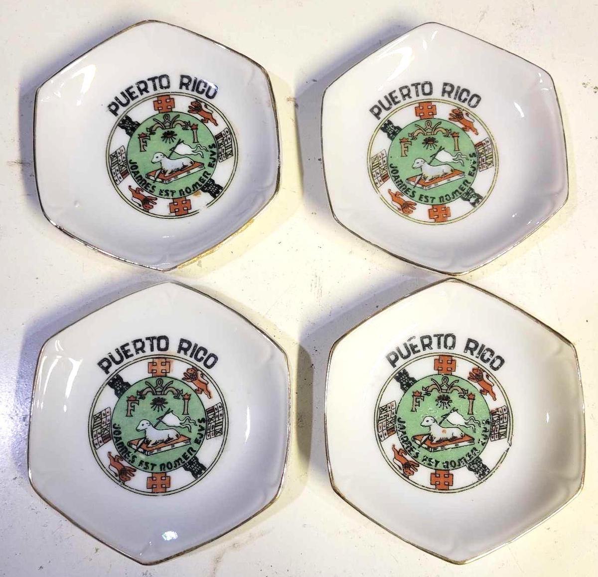 Vintage Puerto Rico Plates $1 STS