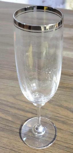 Glass Champagne Flute $1 STS