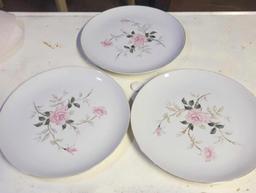 Roses of Picardy China Plates $ 2 STS