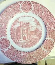 Limited Edition Plate of Pomerene Hall on Ohio State. 1931. $1 STS