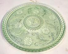 Vintage Glass Cake Plate $1 STS