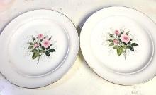 Heather Rose Dinner Plate by Hall $2 STS